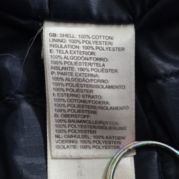 North Face Quilted Overshirt Mens S Plaid Shacket Outdoor Preppy Upcycle FLAW - Picture 9 of 16